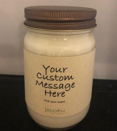 Custom Message Jar - 12 oz